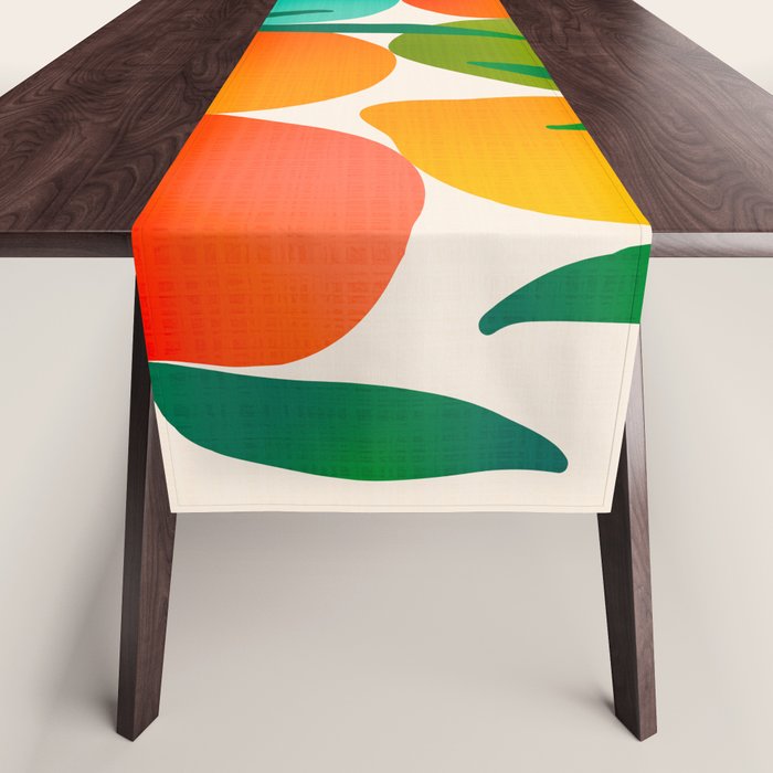 2025 BRIGHT FRUIT MARKET CALENDAR Table Runner