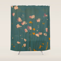A Field Of Flowers Bloom Shower Curtain
