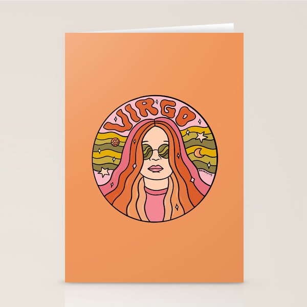 2020 Virgo Stationery Card