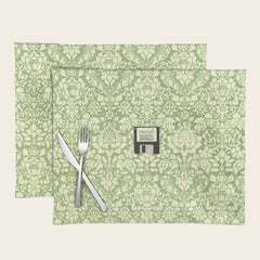 3 1/2 Inch Floppy Disk Placemat