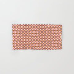 70s Disco Daisy Flower Pattern Bath Towel