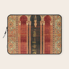 16th Century Carpet with Triple-Arch Design Turkish Print Laptop Sleeve