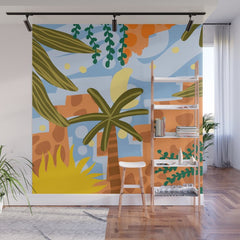 A Beautiful Day Begins With A Beautiful Mindset Wall Mural
