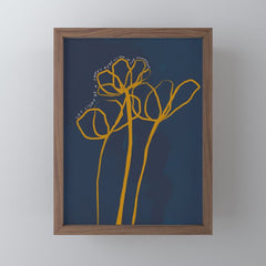 "Let Light Be A Sweet Rebellion In The Shadows." Mini Art Print