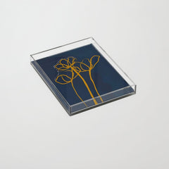 "Let Light Be A Sweet Rebellion In The Shadows." Acrylic Tray