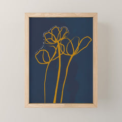 "Let Light Be A Sweet Rebellion In The Shadows." Mini Art Print