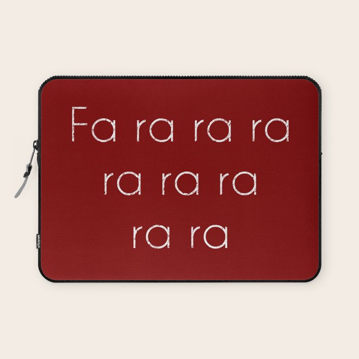 A Christmas Story Fa ra ra Deck the Halls Christmas Carol Laptop Sleeve