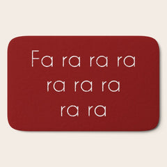 A Christmas Story Fa ra ra Deck the Halls Christmas Carol Bath Mat