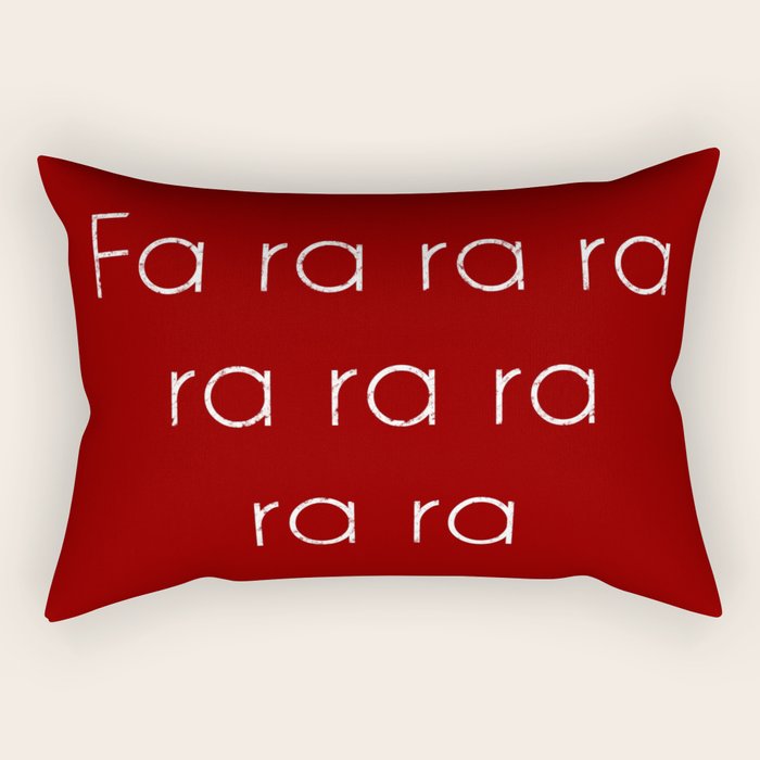 A Christmas Story Fa ra ra Deck the Halls Christmas Carol Rectangular Pillow