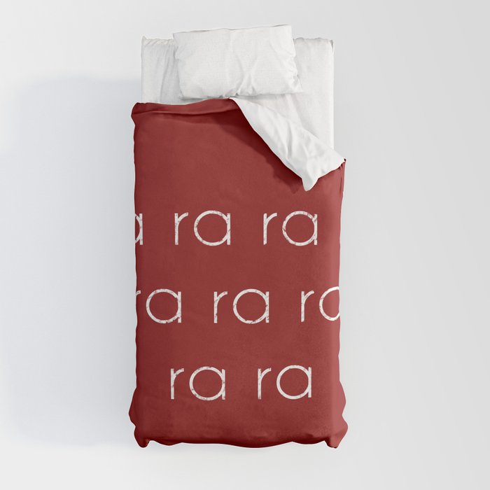 A Christmas Story Fa ra ra Deck the Halls Christmas Carol Duvet Cover