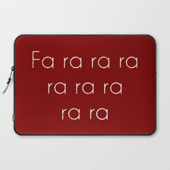 A Christmas Story Fa ra ra Deck the Halls Christmas Carol Laptop Sleeve