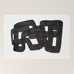 Boulder' Mid Century Modern Fun Abstract Shapes  Welcome Mat