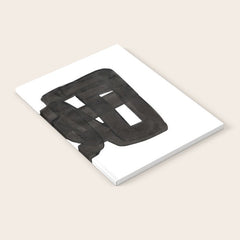 Boulder' Mid Century Modern Fun Abstract Shapes  Notebook