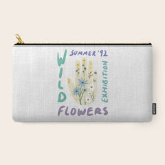 90s Wild Flowers Exhibition Poster Carry All Pouch