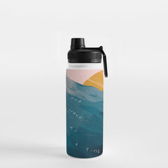"One Wave At A Time" Water Bottle