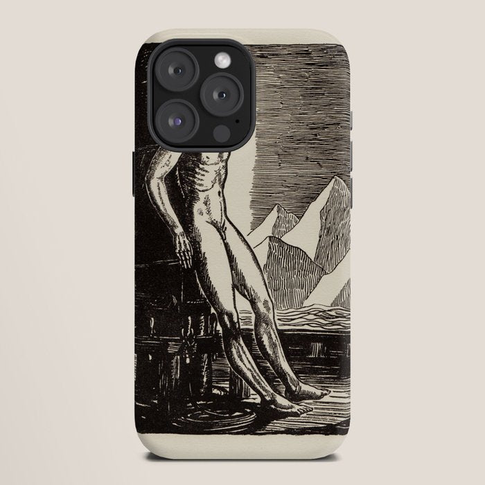 "Day" by Rockwell Kent (1919) iPhone Case