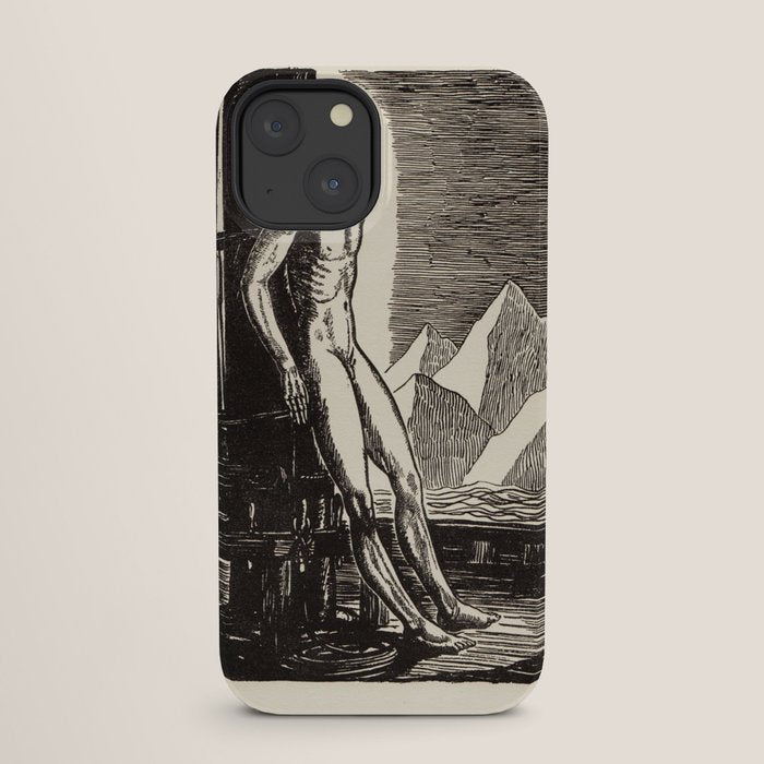 "Day" by Rockwell Kent (1919) iPhone Case
