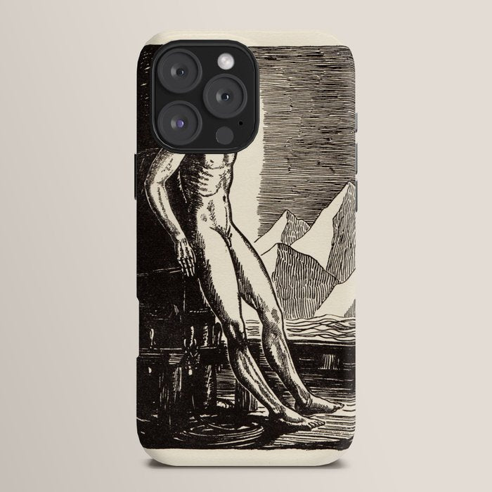 "Day" by Rockwell Kent (1919) iPhone Case