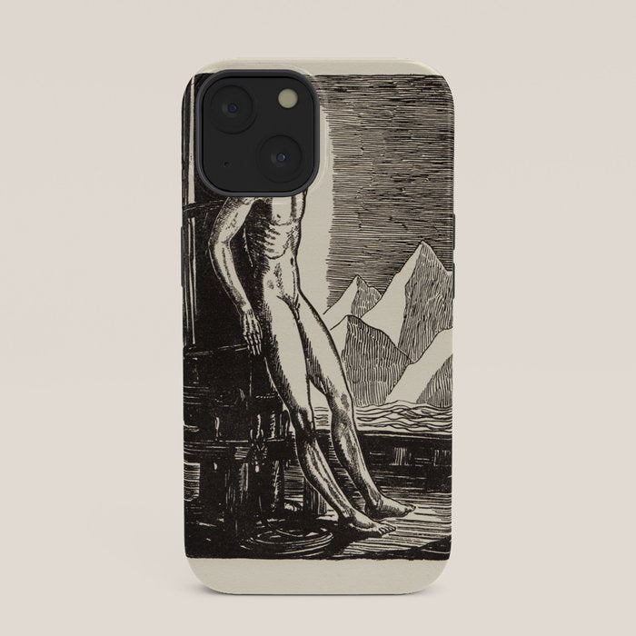 "Day" by Rockwell Kent (1919) iPhone Case