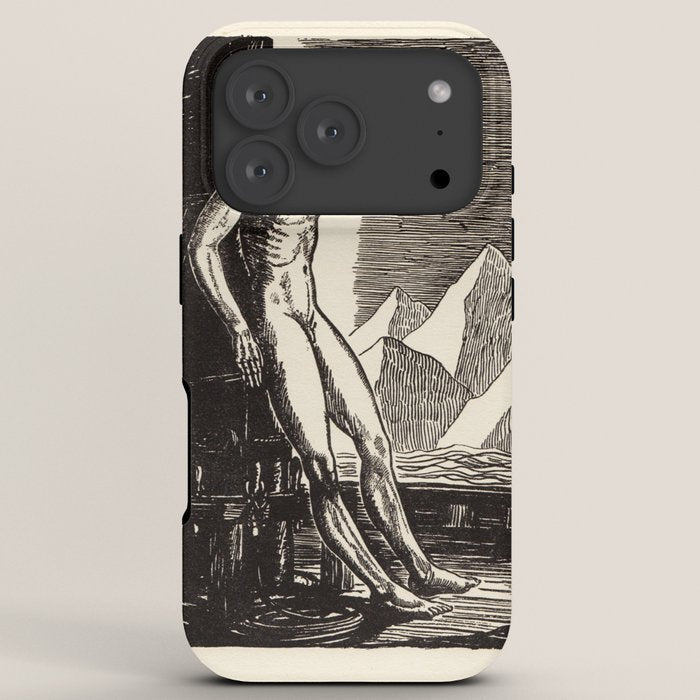 "Day" by Rockwell Kent (1919) iPhone Case
