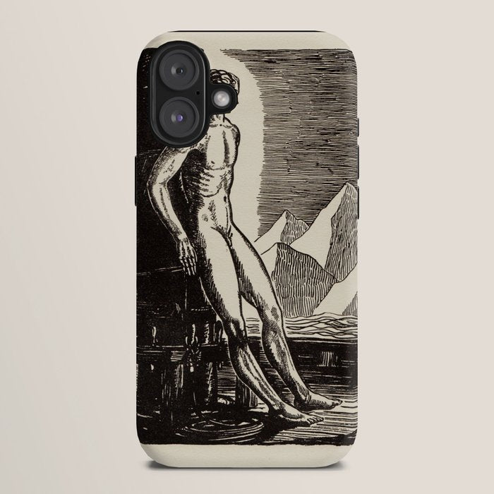"Day" by Rockwell Kent (1919) iPhone Case
