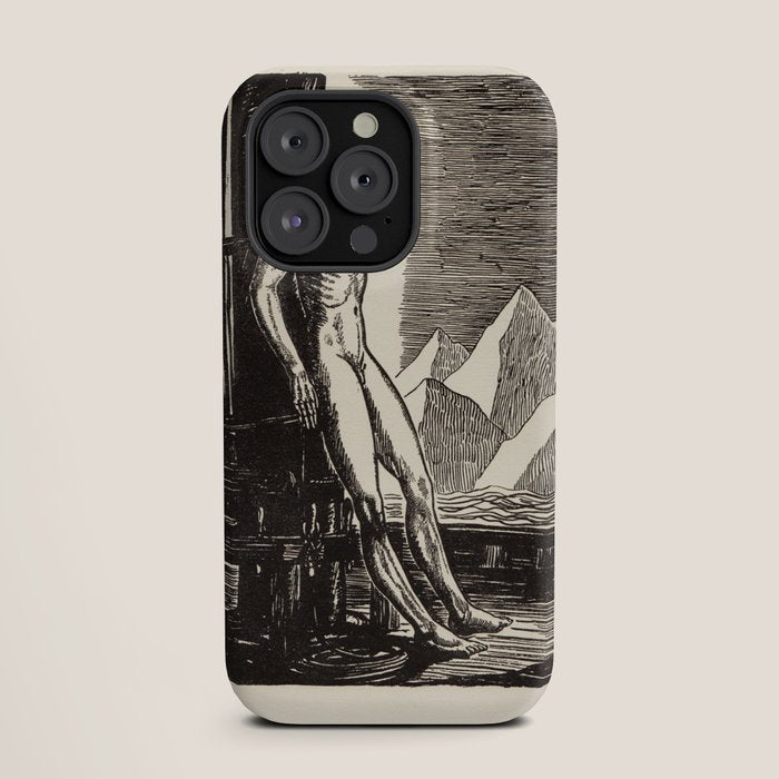 "Day" by Rockwell Kent (1919) iPhone Case