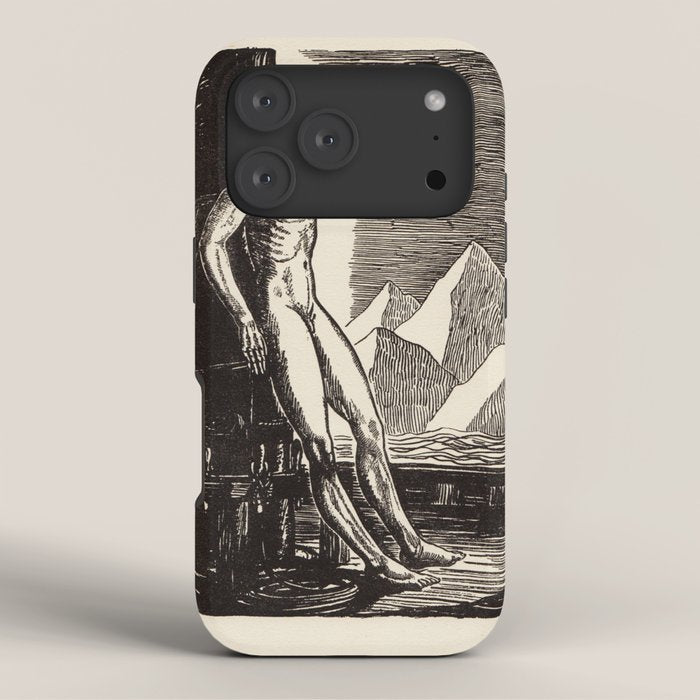 "Day" by Rockwell Kent (1919) iPhone Case