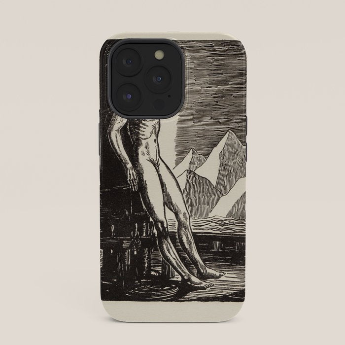 "Day" by Rockwell Kent (1919) iPhone Case