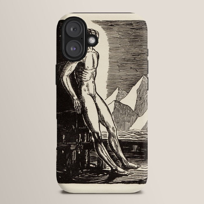 "Day" by Rockwell Kent (1919) iPhone Case