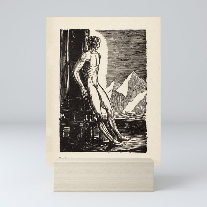 "Day" by Rockwell Kent (1919) Mini Art Print