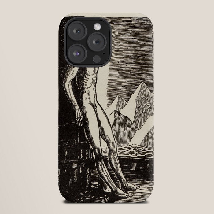 "Day" by Rockwell Kent (1919) iPhone Case