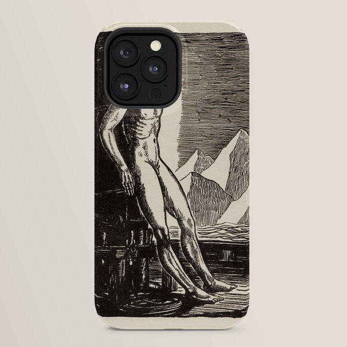 "Day" by Rockwell Kent (1919) iPhone Case