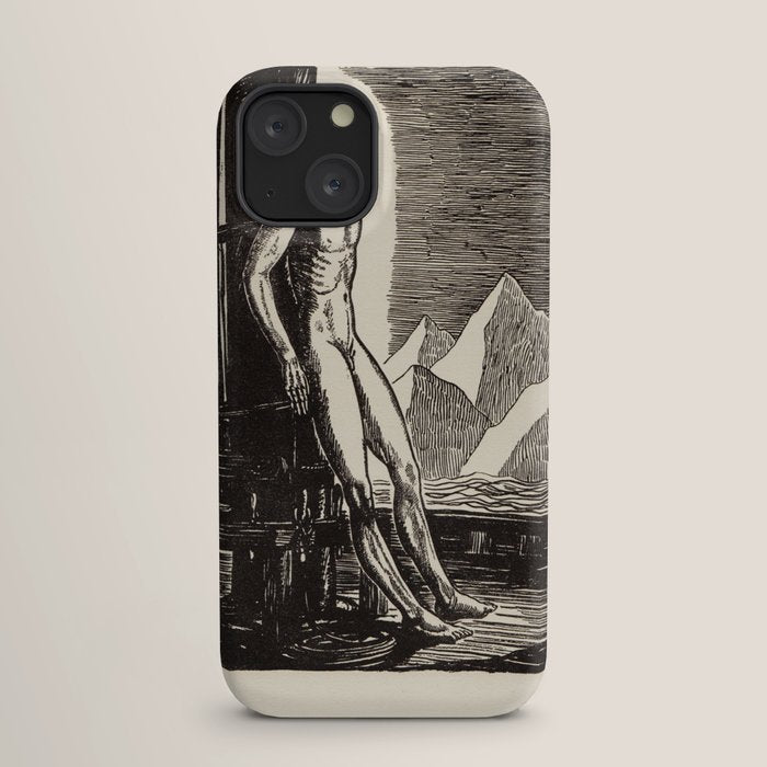 "Day" by Rockwell Kent (1919) iPhone Case