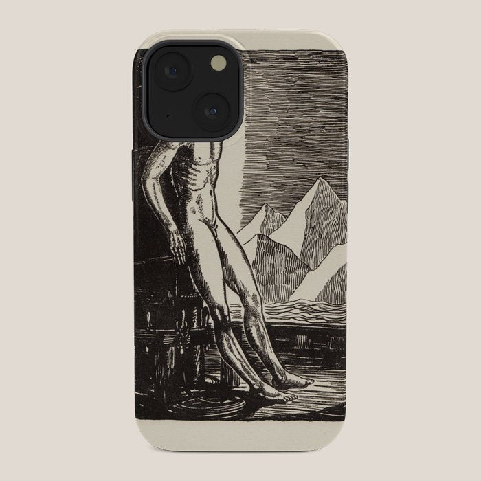 "Day" by Rockwell Kent (1919) iPhone Case