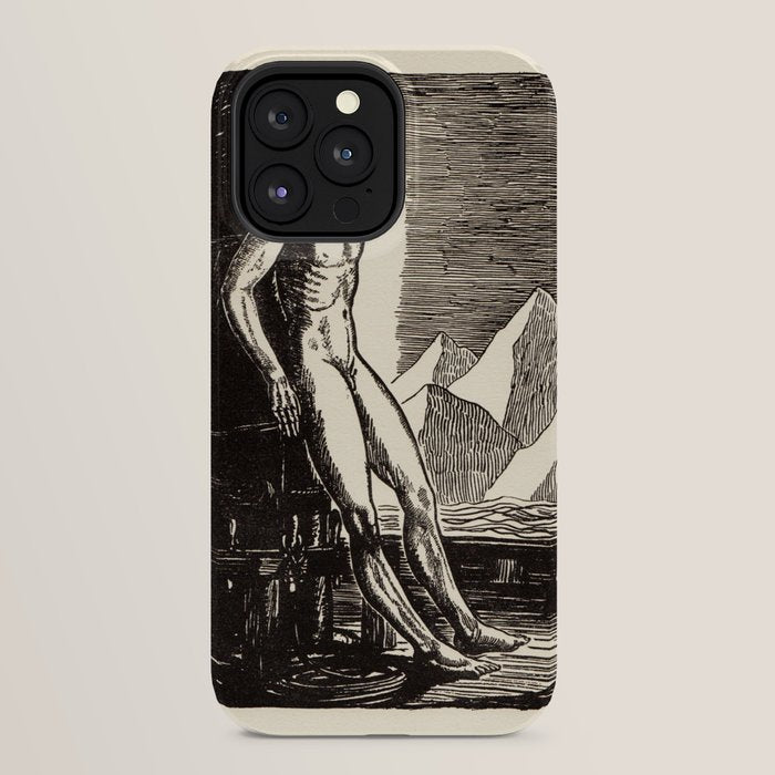 "Day" by Rockwell Kent (1919) iPhone Case