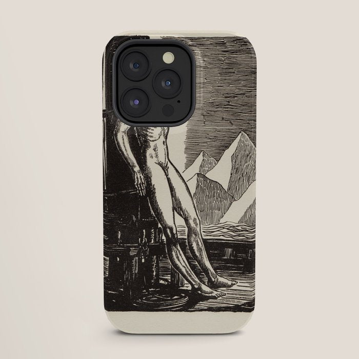 "Day" by Rockwell Kent (1919) iPhone Case