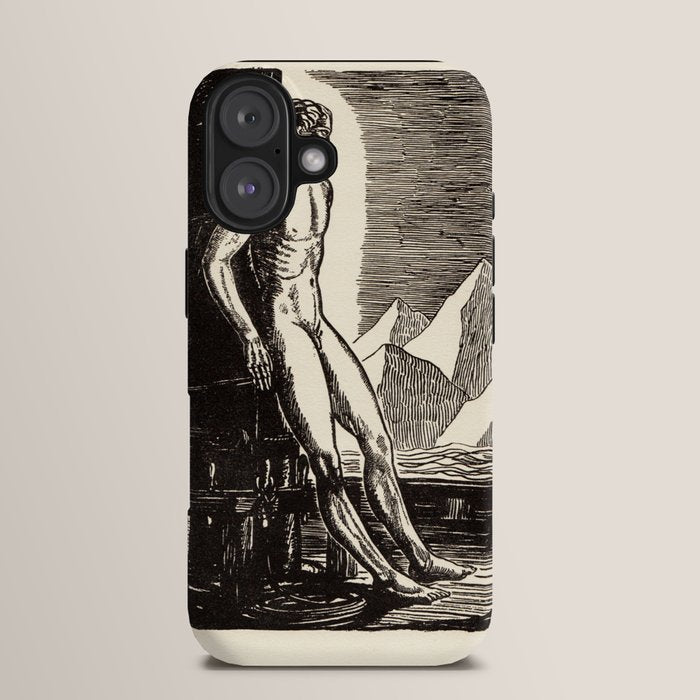 "Day" by Rockwell Kent (1919) iPhone Case
