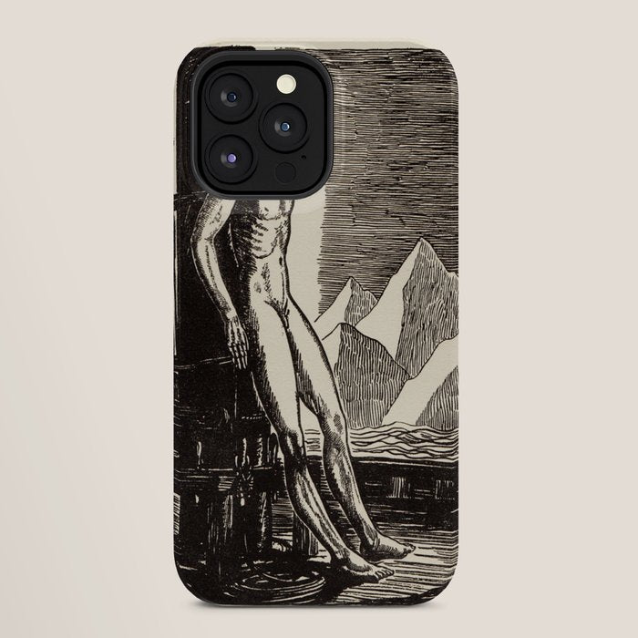 "Day" by Rockwell Kent (1919) iPhone Case
