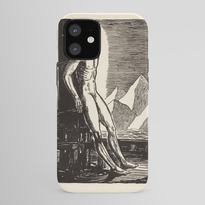 "Day" by Rockwell Kent (1919) iPhone Case