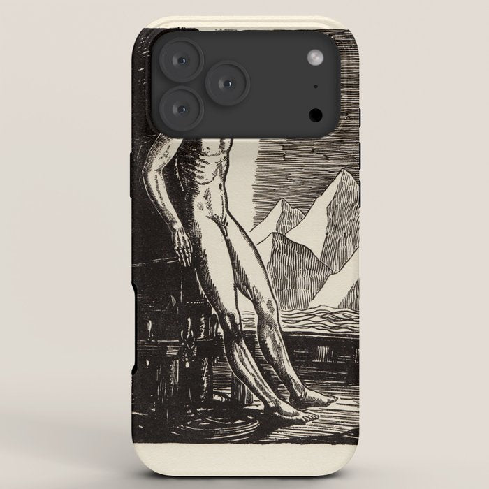 "Day" by Rockwell Kent (1919) iPhone Case