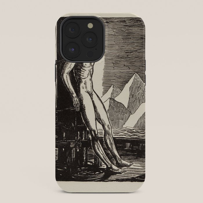 "Day" by Rockwell Kent (1919) iPhone Case