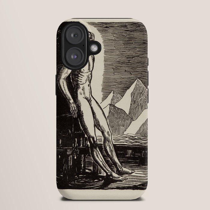 "Day" by Rockwell Kent (1919) iPhone Case