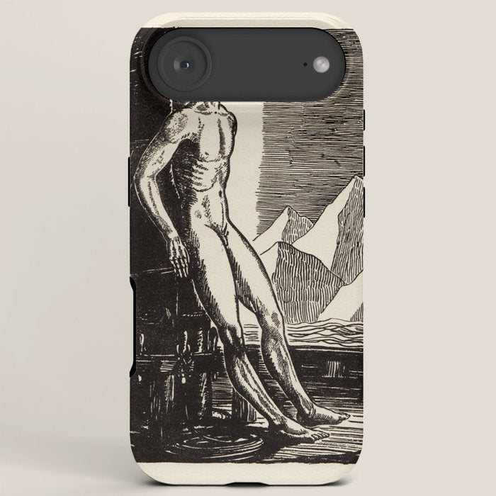 "Day" by Rockwell Kent (1919) iPhone Case