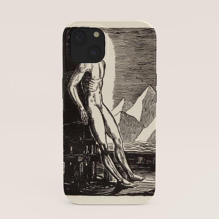 "Day" by Rockwell Kent (1919) iPhone Case