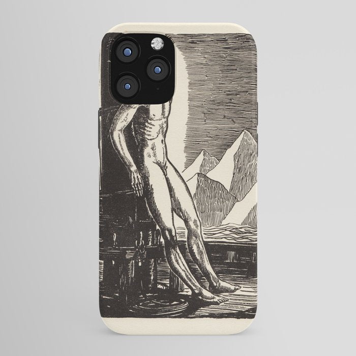 "Day" by Rockwell Kent (1919) iPhone Case