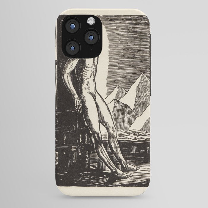 "Day" by Rockwell Kent (1919) iPhone Case