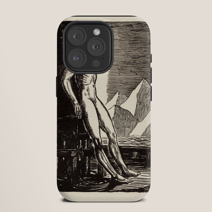 "Day" by Rockwell Kent (1919) iPhone Case