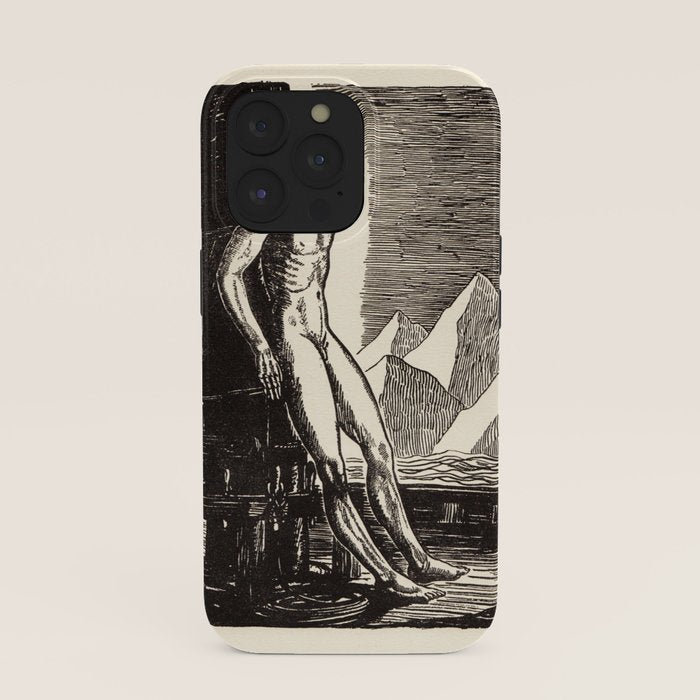 "Day" by Rockwell Kent (1919) iPhone Case