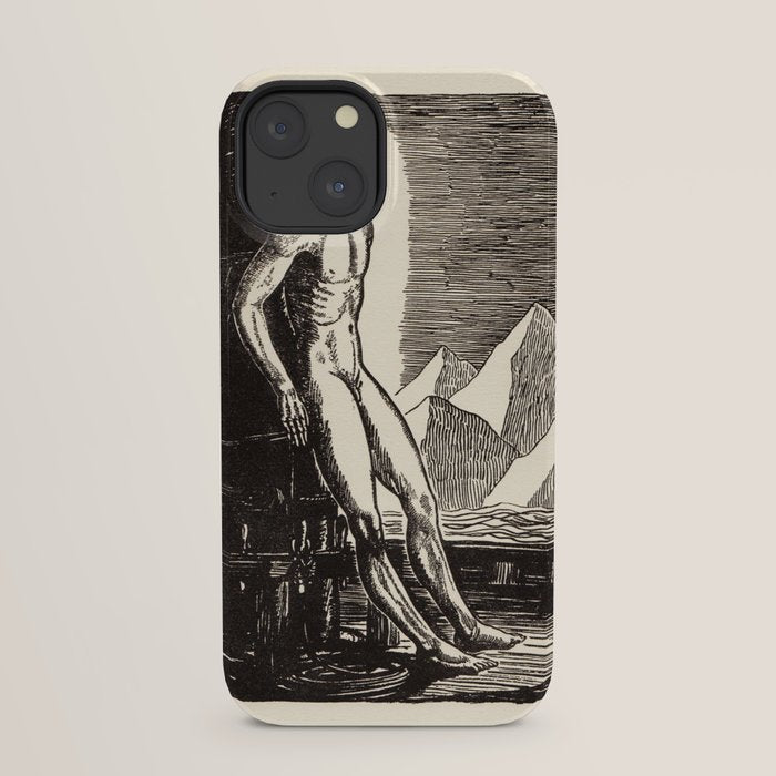 "Day" by Rockwell Kent (1919) iPhone Case