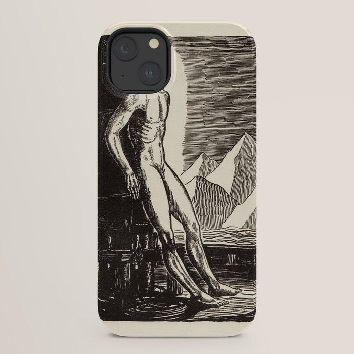 "Day" by Rockwell Kent (1919) iPhone Case